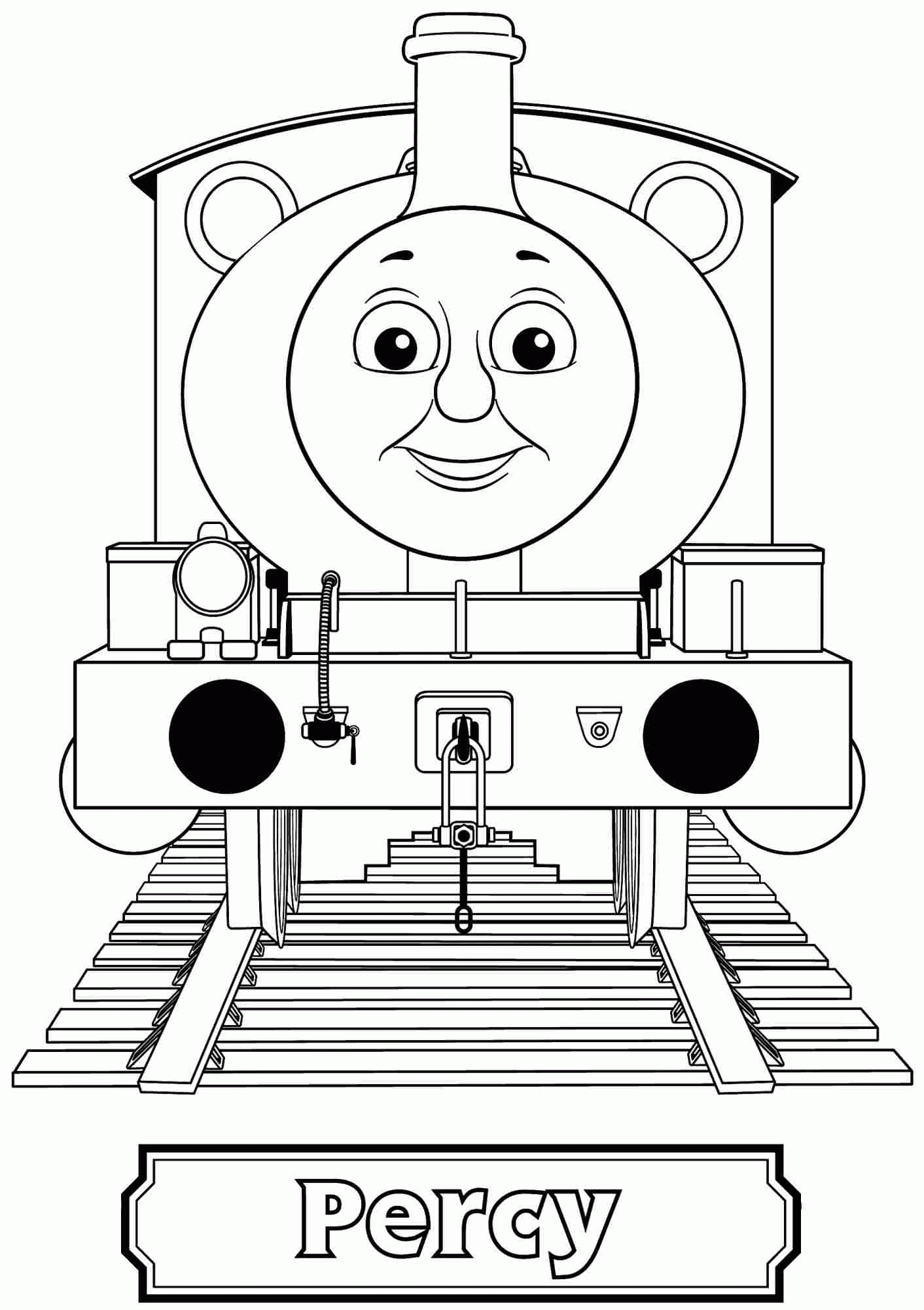 Thomas The Train Percy Coloring Pages - Kids Coloring Pages