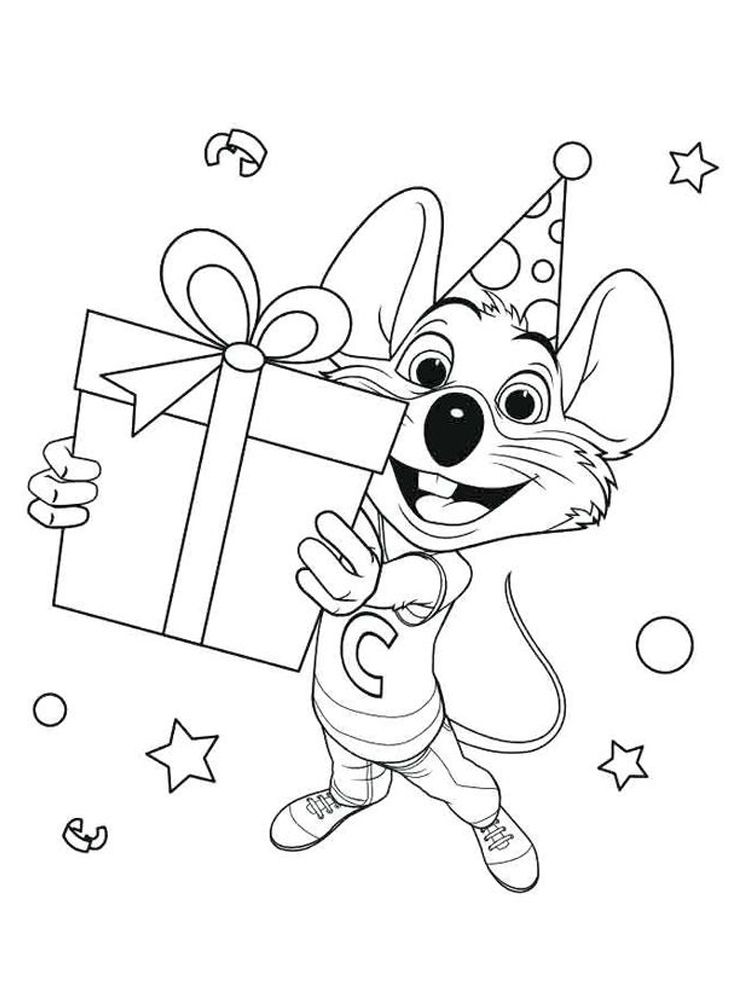 chuck e cheese coloring pages pdf printable. Chuck E. Cheese's is a chain  of American family entertainmen… | Chuck e cheese, Coloring pages to print,  Coloring books