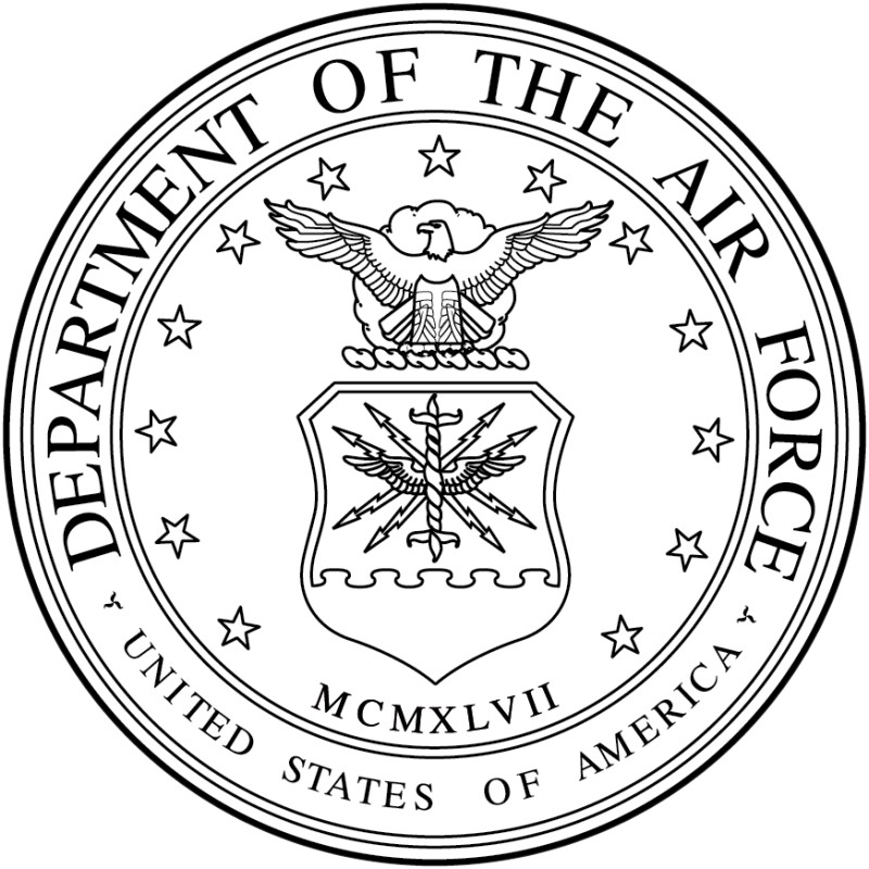 FREE Printable Air Force Logo & USAF Seal | color book pages
