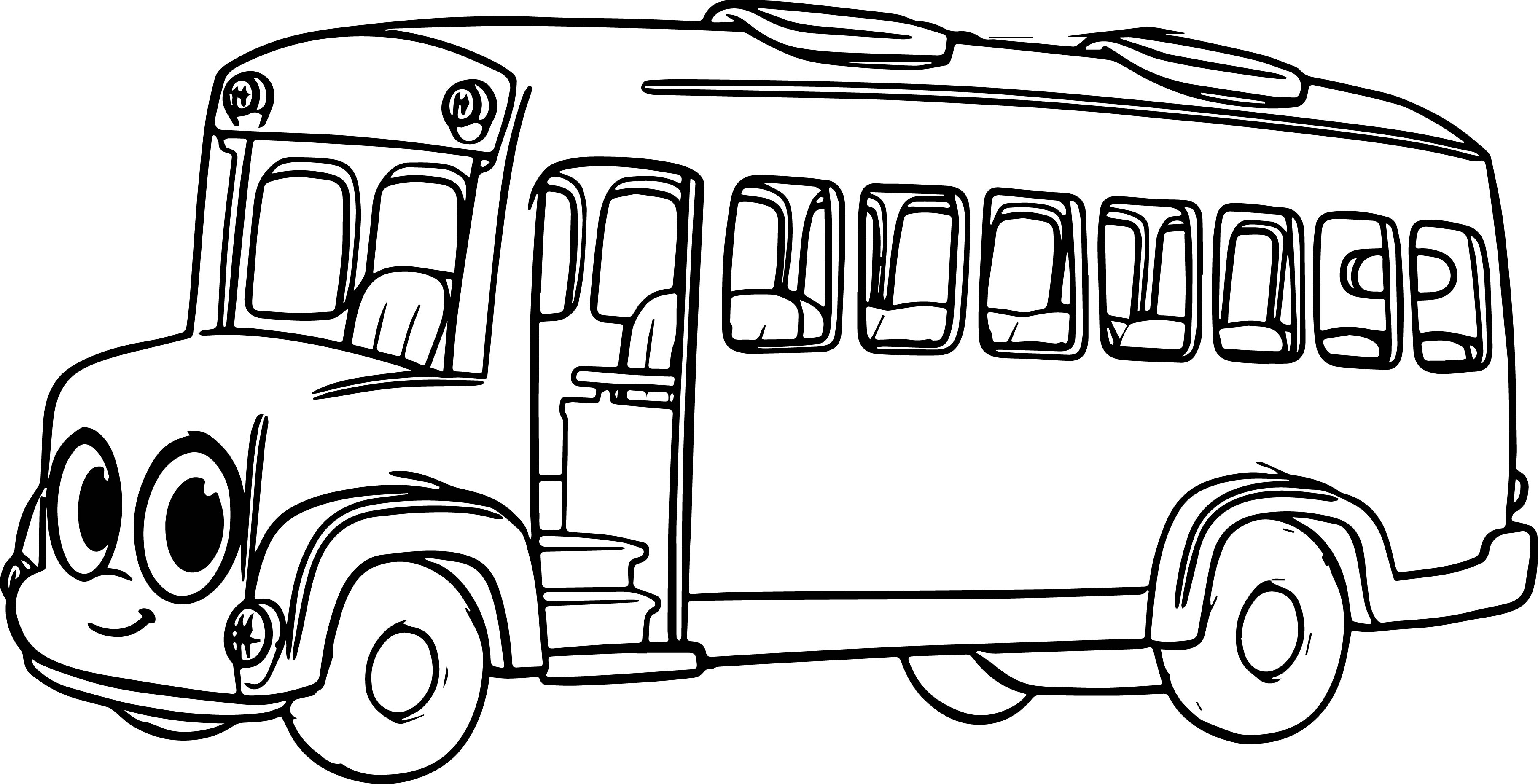 Morphle Cartoon My Cute Bus Coloring Page | Wecoloringpage - ClipArt Best -  ClipArt Best