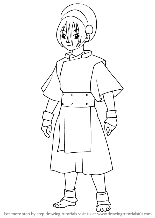 Learn How to Draw Toph Beifong from Avatar The Last Airbender (Avatar: The  Last Airbender) Ste… | Avatar the last airbender, Avatar the last airbender  art, Drawings