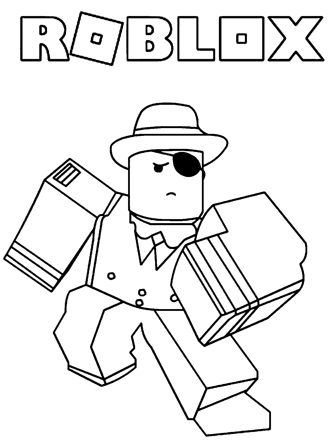 Roblox Coloring Pages - Coloring Pages For Kids And Adults