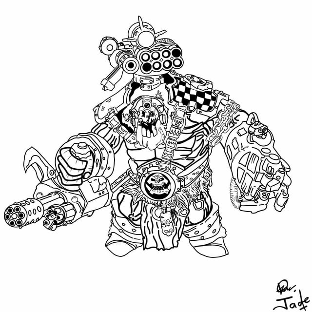 Heretical colouring in book : r/Grimdank