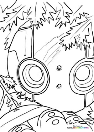 The Wild Robot - Coloring Pages for kids