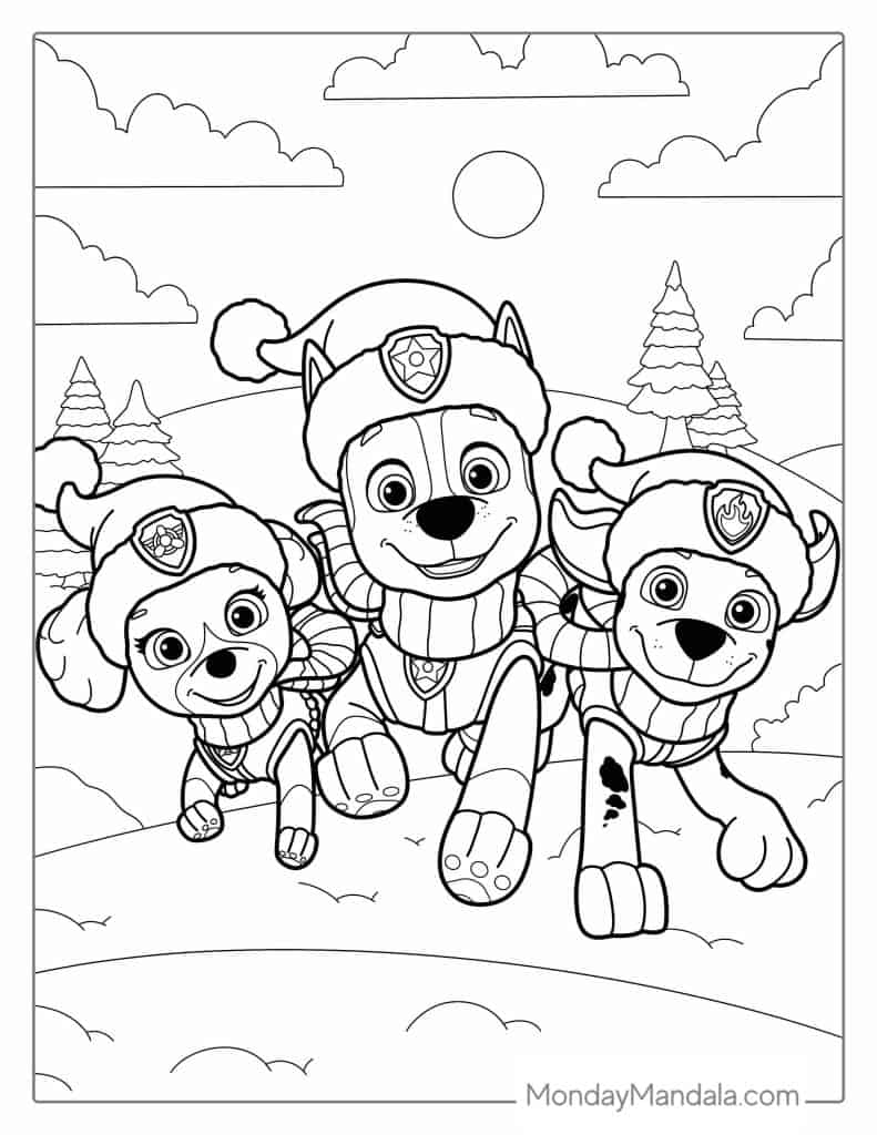 58 Paw Patrol Coloring Pages (Free PDF Printables)