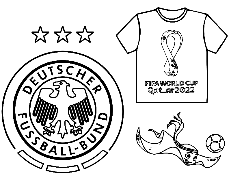 FIFA World Cup 2022 Coloring Pages ...