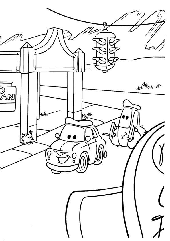 Alice And Her Kitten 16 Coloring Page