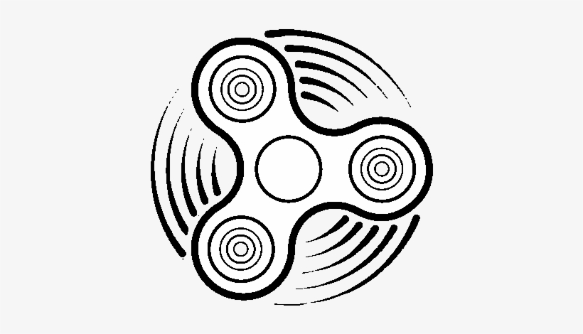 Fidget Spinner Coloring Page - Fidget Spinner Clip Art PNG Image |  Transparent PNG Free Download on SeekPNG