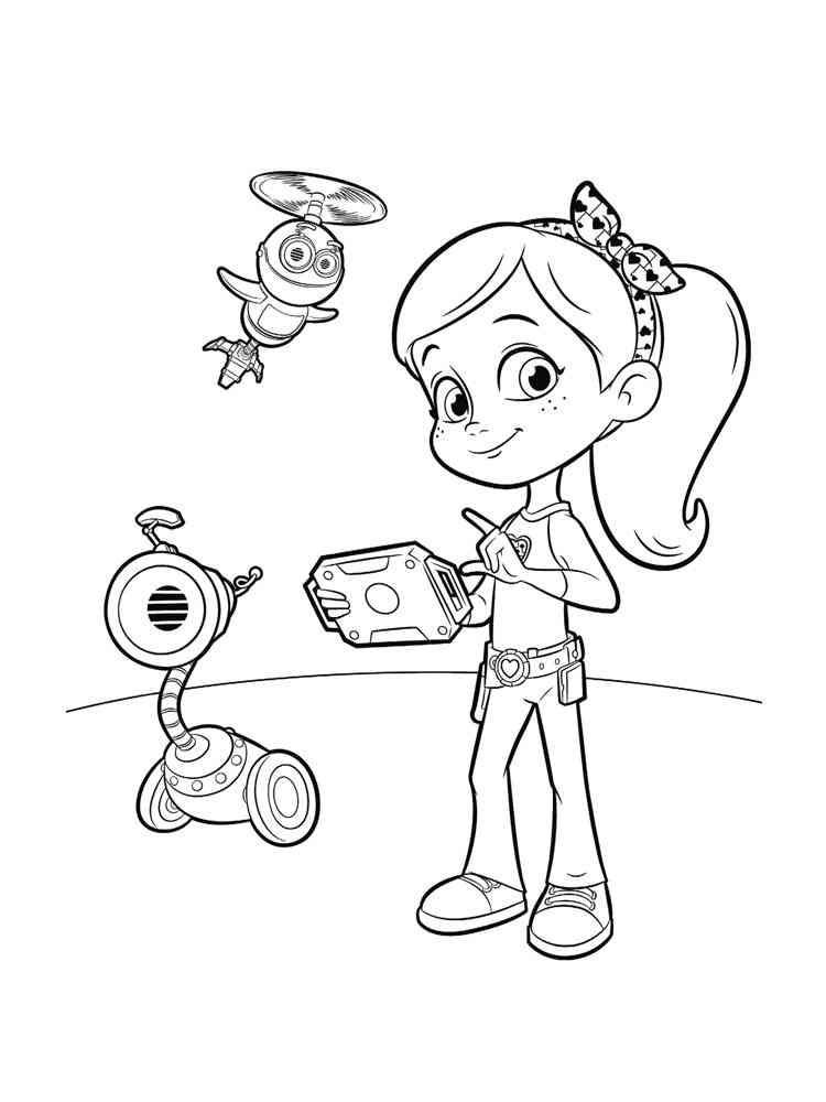 Rasty Rivets coloring pages
