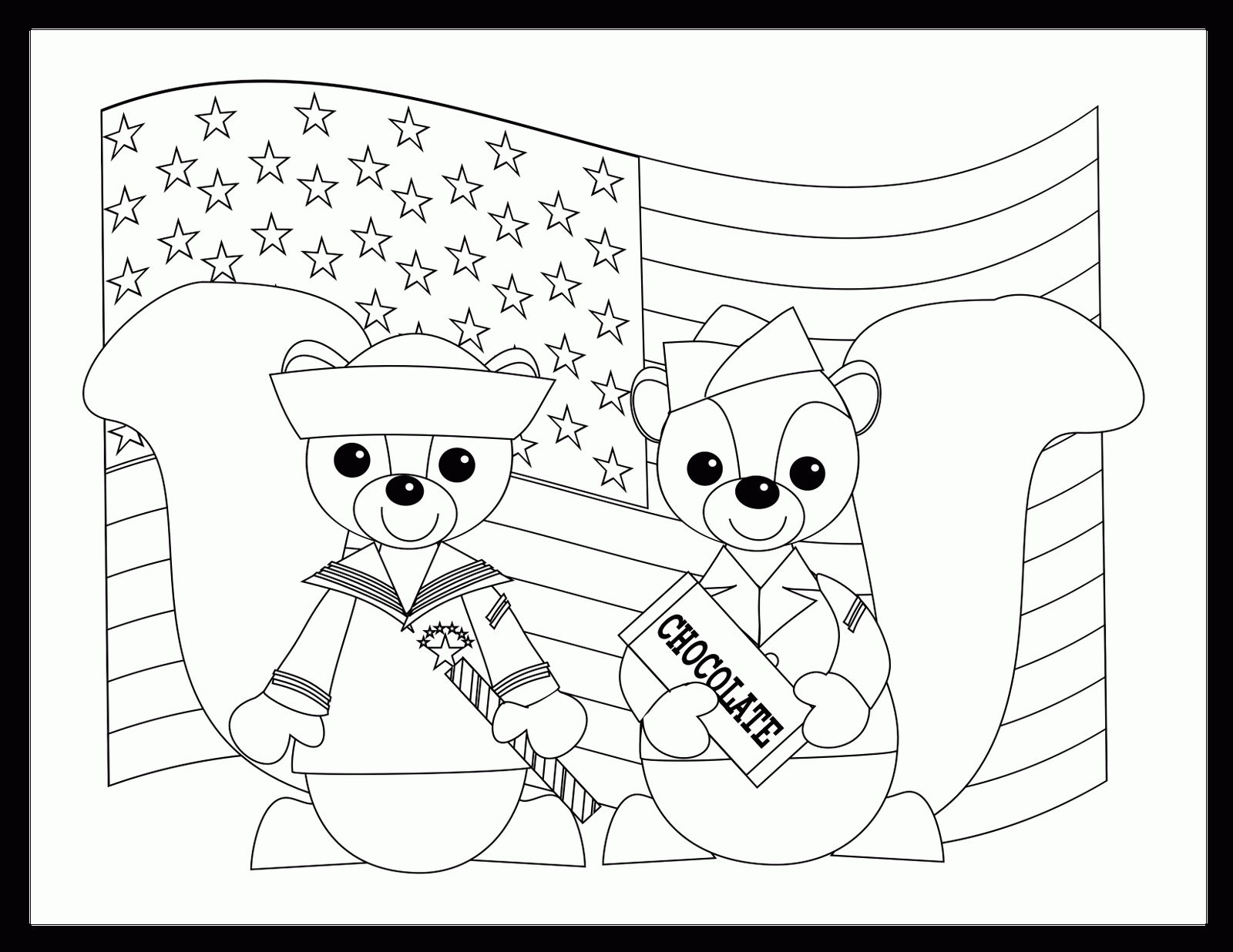 Coloring Pages For Veterans Day - Free coloring pages