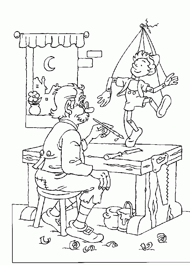 Guarda tutti i disegni da colorare di Pinocchio www ...