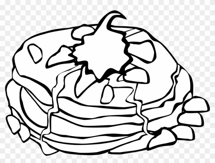 Breakfast Clipart Transparent Food - Breakfast Food Coloring Pages - PNG -  Free transparent image