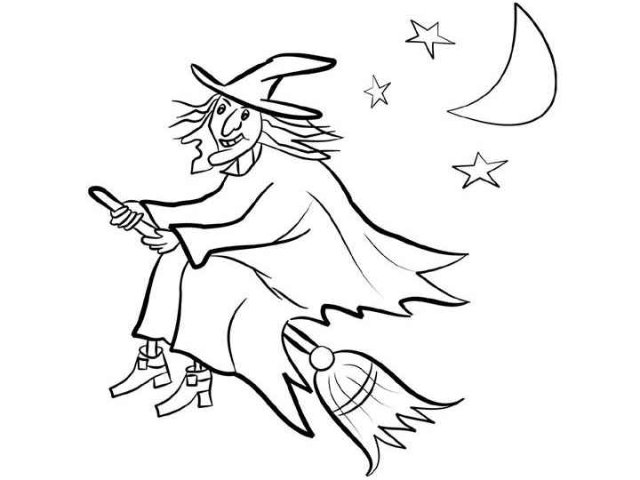 Drawing Witch #108160 (Characters) – Printable coloring pages