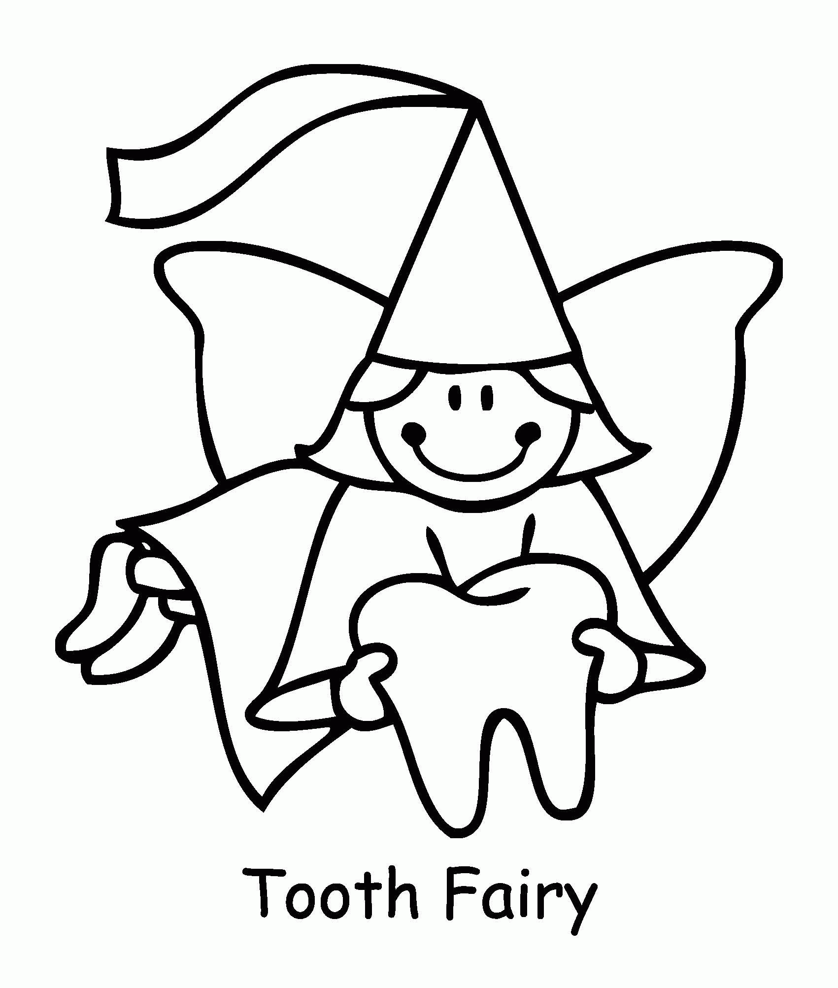Dental Coloring Pages For Preschool Tooth Coloring Sheets Tooth ...