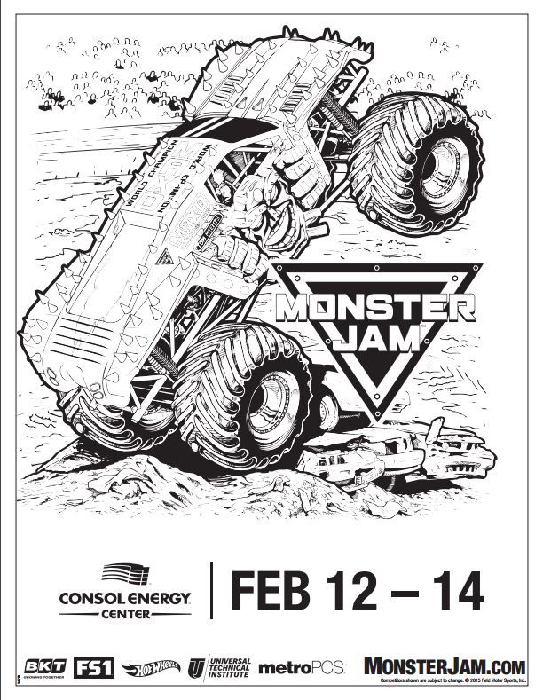 Metro PCS Presents Monster Jam in Pittsburgh February 12-14 ...