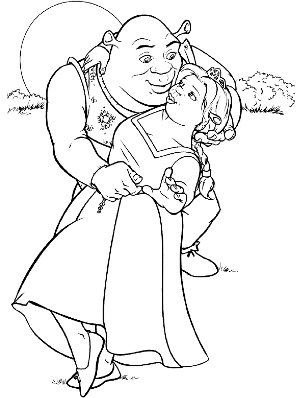 Princess Fiona Coloring Pages - Free Printable Coloring Pages for Kids