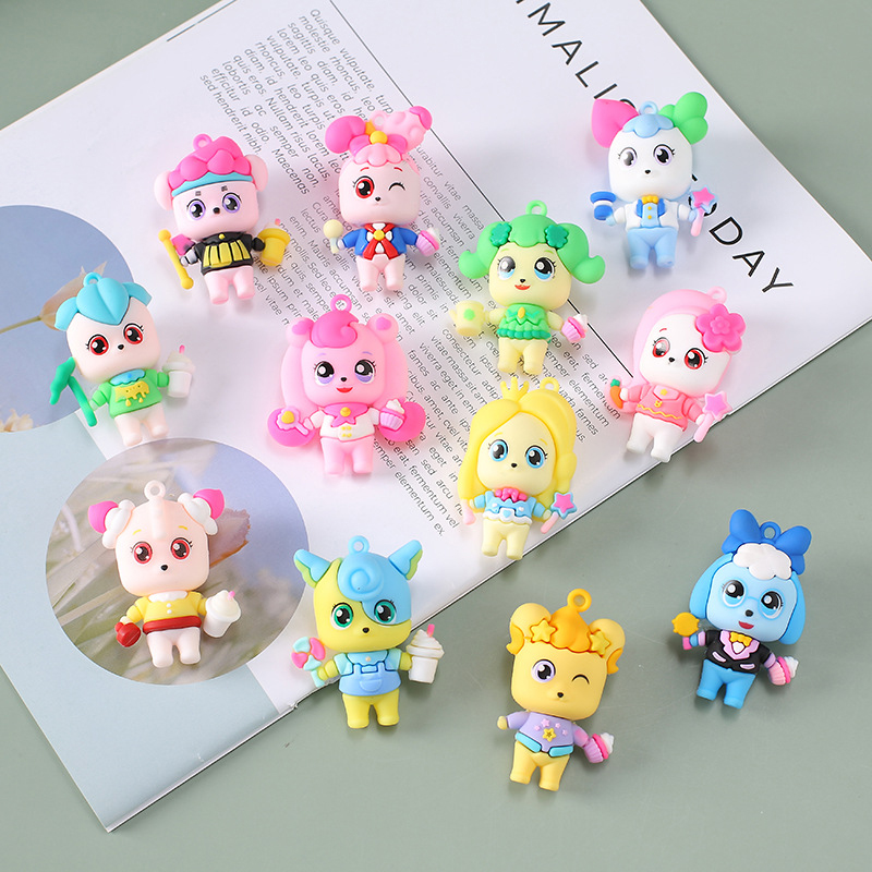 2023 Anime 매우 귀엽다 Cartoon Catch Teenieping Keychain Diy Accessories Tiny  Ping Cha Cha Ping Pendant Doll For Girls Birthday Gifts - Animation  Derivatives/peripheral Products - AliExpress