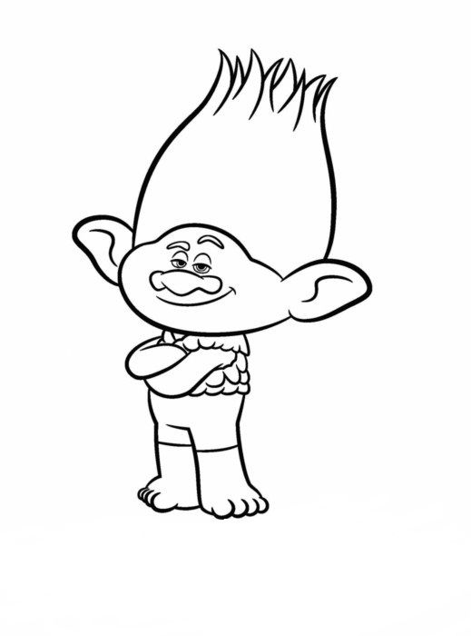 Trolls Movie Coloring Pages - Best ...