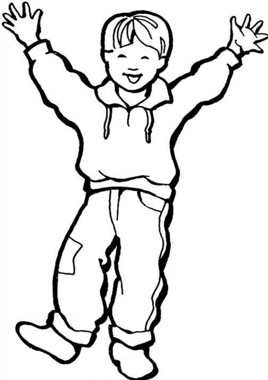 Free Printable Boy Coloring Pages For ...