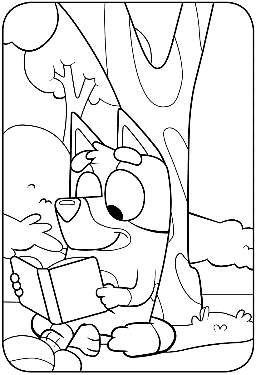 10 Free Bluey Coloring Pages for Bluey's Biggest Fans - Motherly