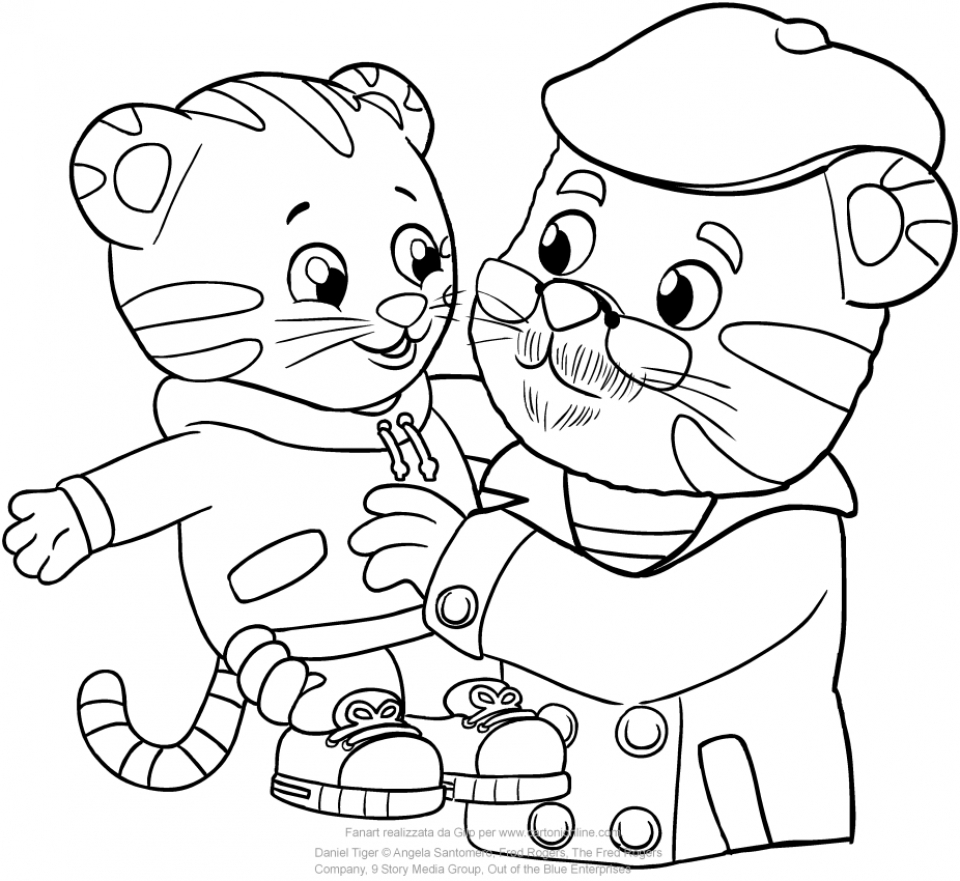 Get This Daniel Tiger Coloring Pages for Kids 4bvo5 !