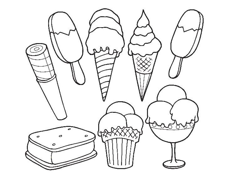 Free Printable Ice Cream Coloring Pages For Kids | Ice cream coloring pages,  Coloring pages, Coloring pages for kids