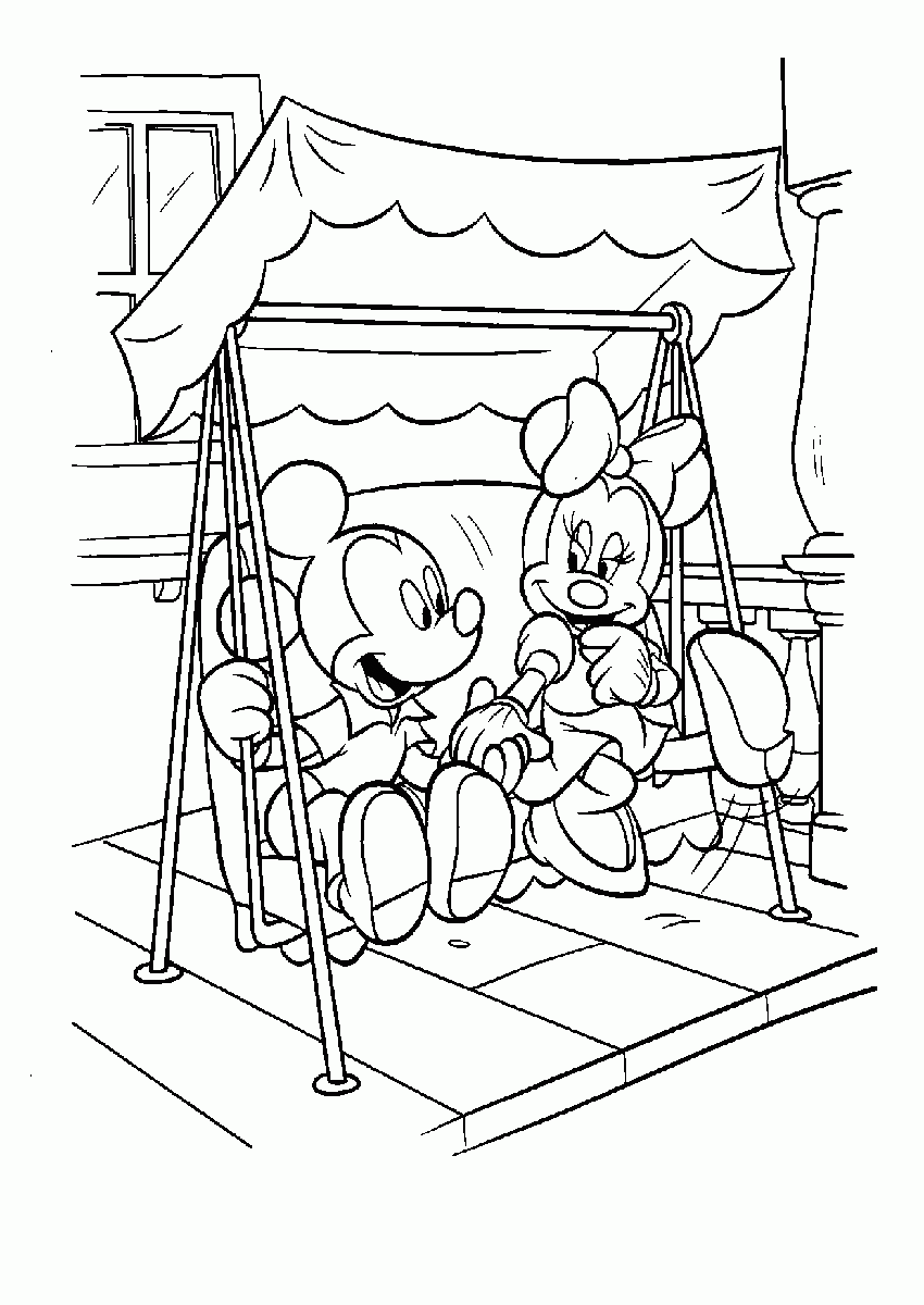Minnie Mouse Coloring Pages | Best Coloring Page Site