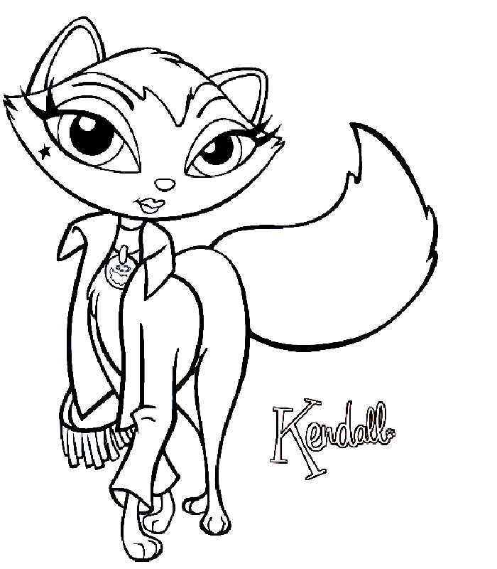 Animal ~ Printable Bratz Petz Coloring Pages ~ Coloring Tone