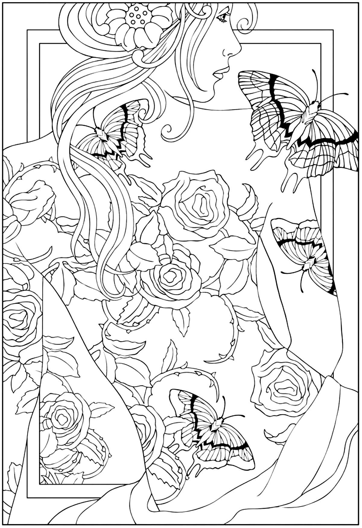 Tattoo - Coloring Pages for adults