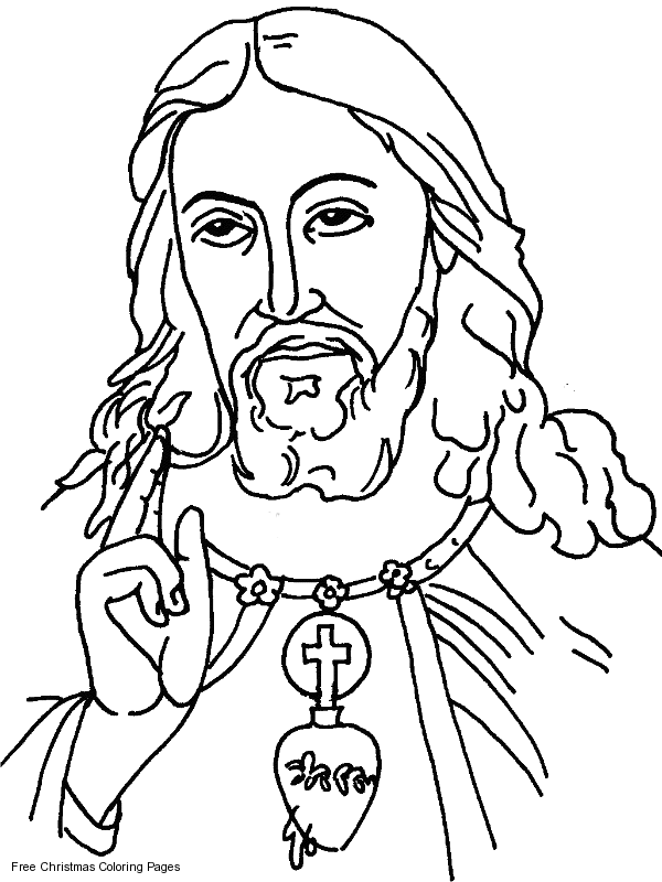Free Jesus Coloring Book, Download Free Clip Art, Free Clip Art on Clipart  Library