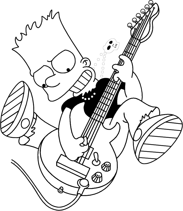 Bart Simpson Coloring Pages - Get Coloring Pages