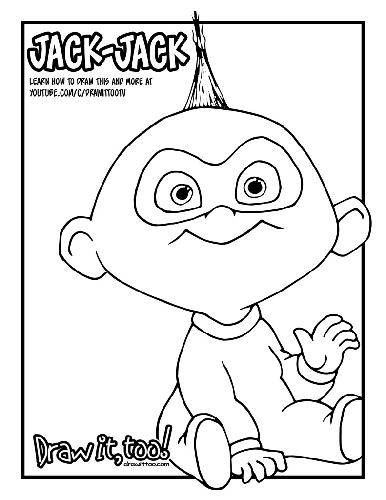 Jack Jack Coloring Pages