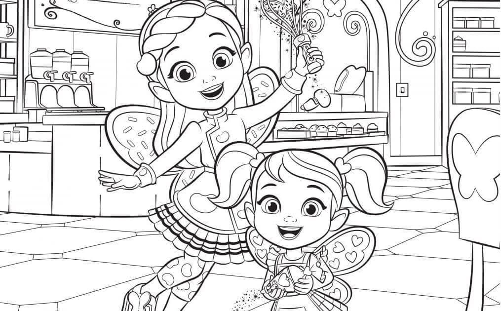 Butterbean's Cafe Coloring Pages - Free Printable Coloring Pages for Kids