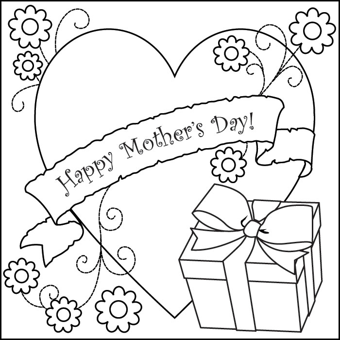 Mothers Day Coloring Pages - GetColoringPages.com