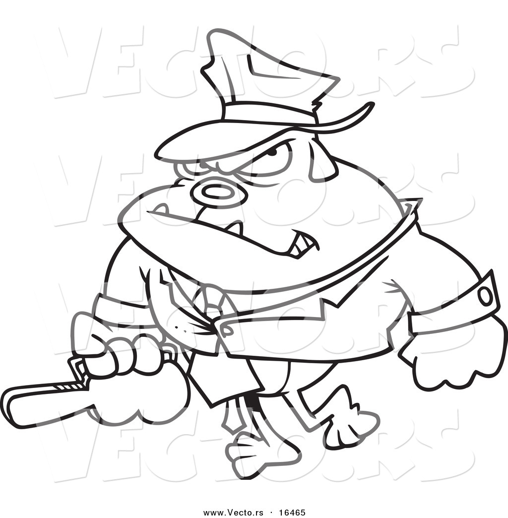 Coloring Pages : Gangster Coloring Pages Vector Of Cartoon ...