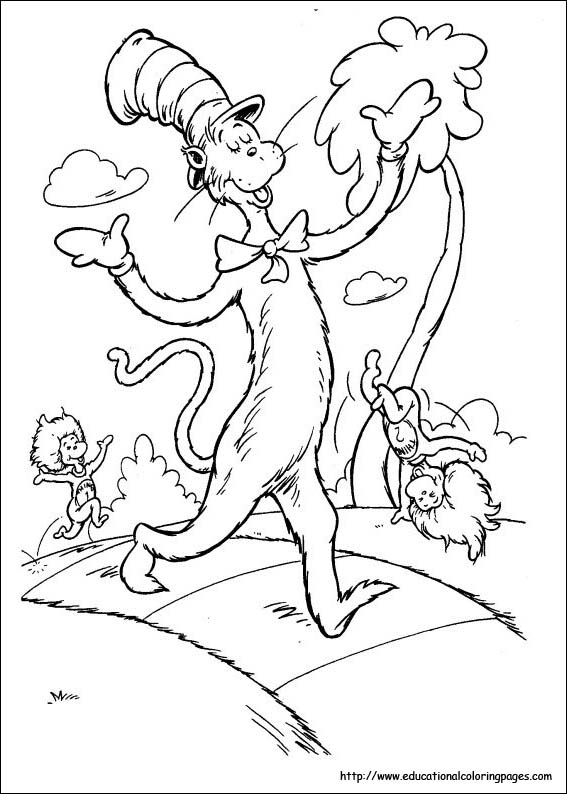 dr seuss printable coloring pages. dr seuss books coloring pages1 ...