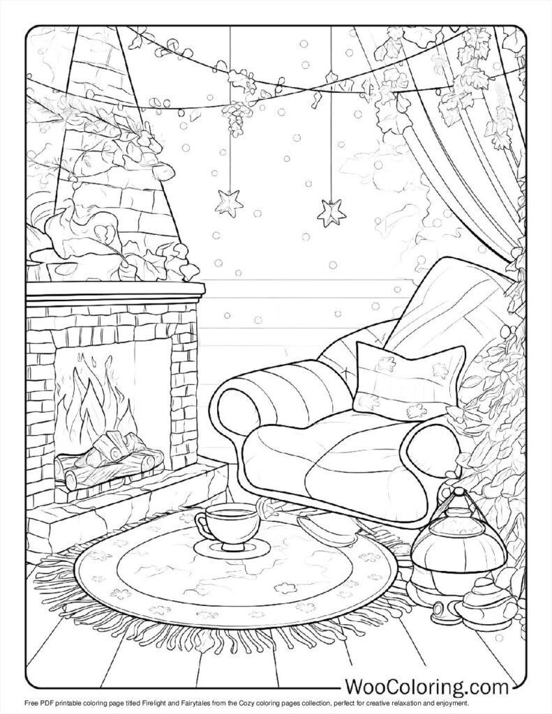 100+ Cozy coloring pages (Free PDF To ...