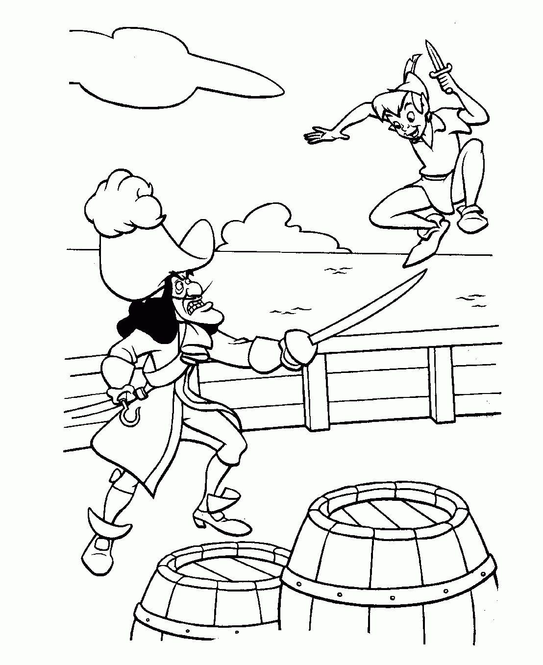 Free Printable Peter Pan Coloring Pages For Kids