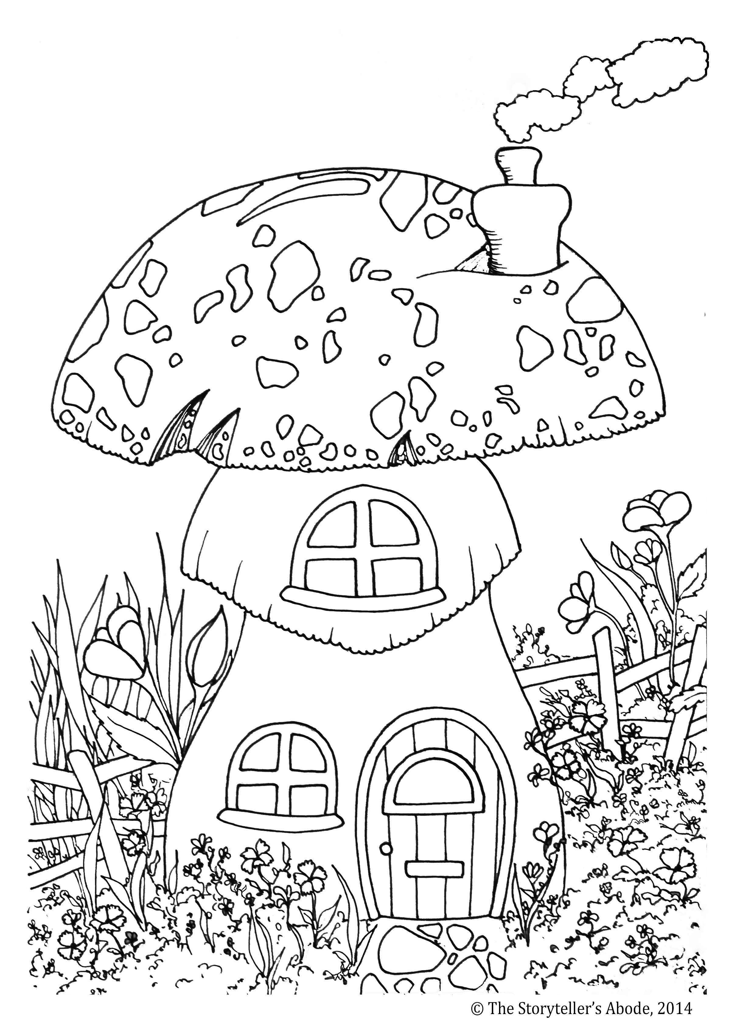 Colouring Pictures – An Enchanted Place