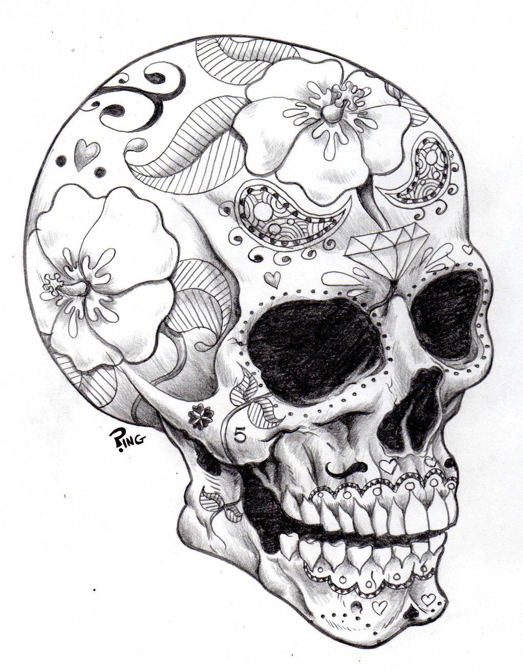 sugar skulls | Sugar skull, Sugar ...