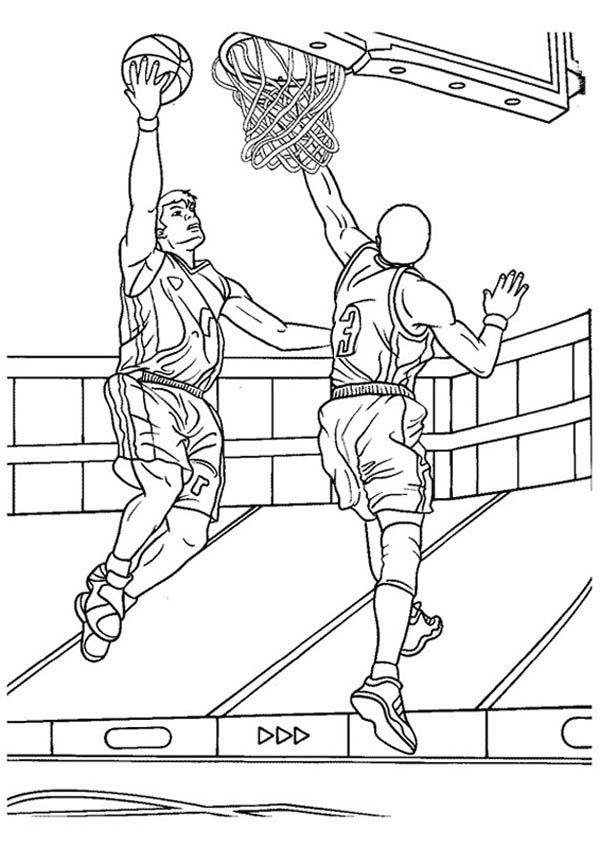 basketball coloring pages basketball coloring pages to print page ...