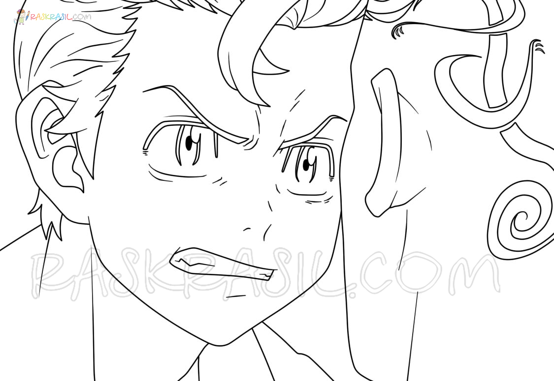 Tokyo Revengers Coloring Pages | New Pictures Free Printable
