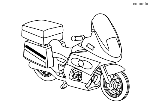 Motorcycles coloring pages » Free & Printable » Motorcycle coloring sheets