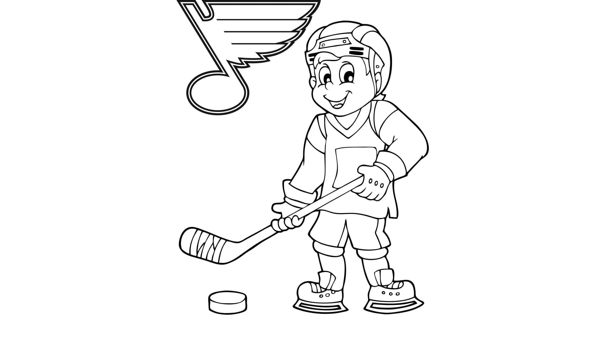 Hockey Coloring Pages | 100 Pictures Free Printable