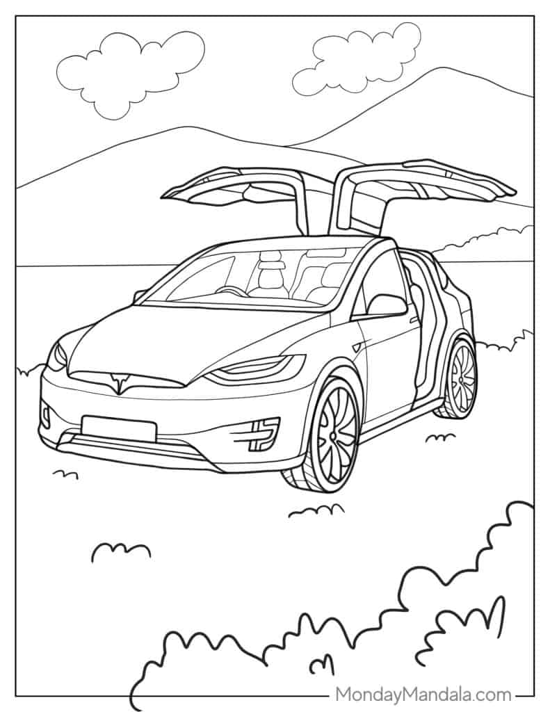 18 Tesla Coloring Pages (Free PDF ...