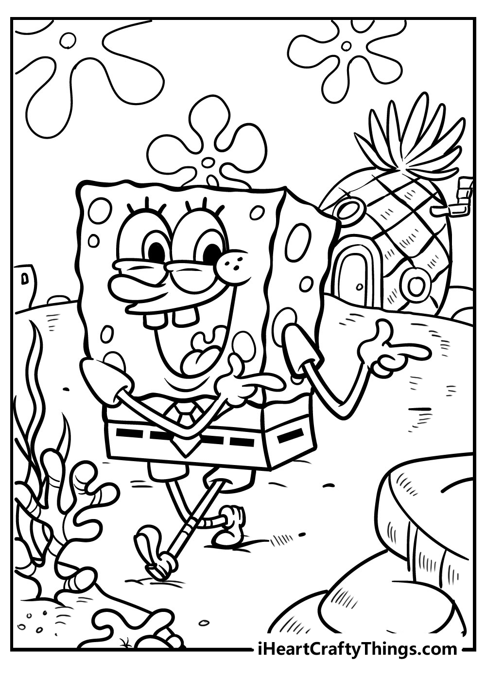 20 Super Fun Spongebob Coloring Pages ...