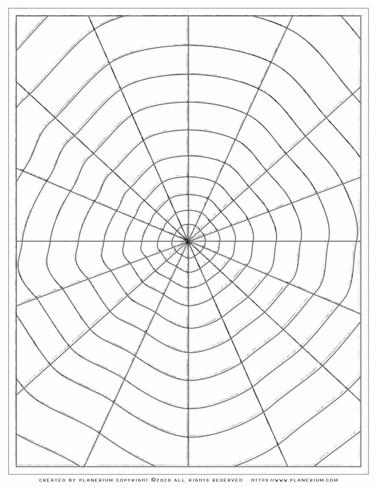 Free Coloring Pages - Spider Web ...