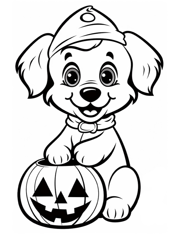 12 Printable Halloween Coloring Sheets: (Unique)! - The Graphics Fairy