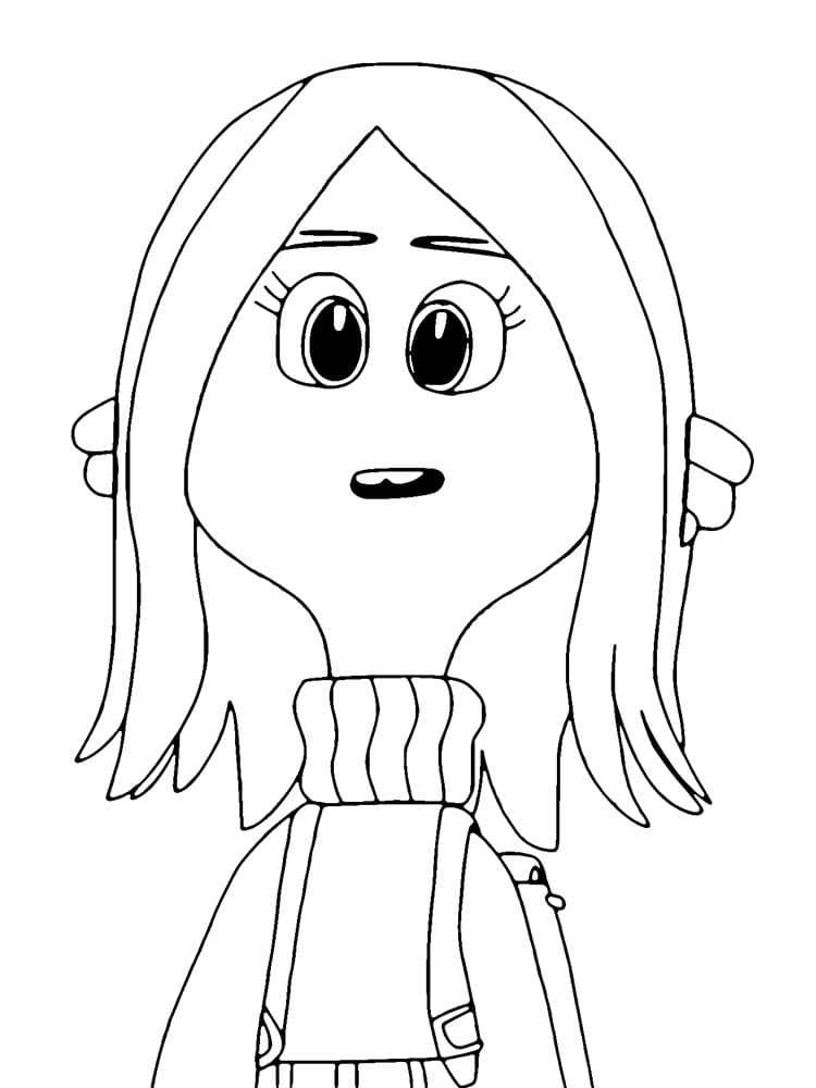 Lovely Ruby Gillman coloring page - Download, Print or Color Online for Free