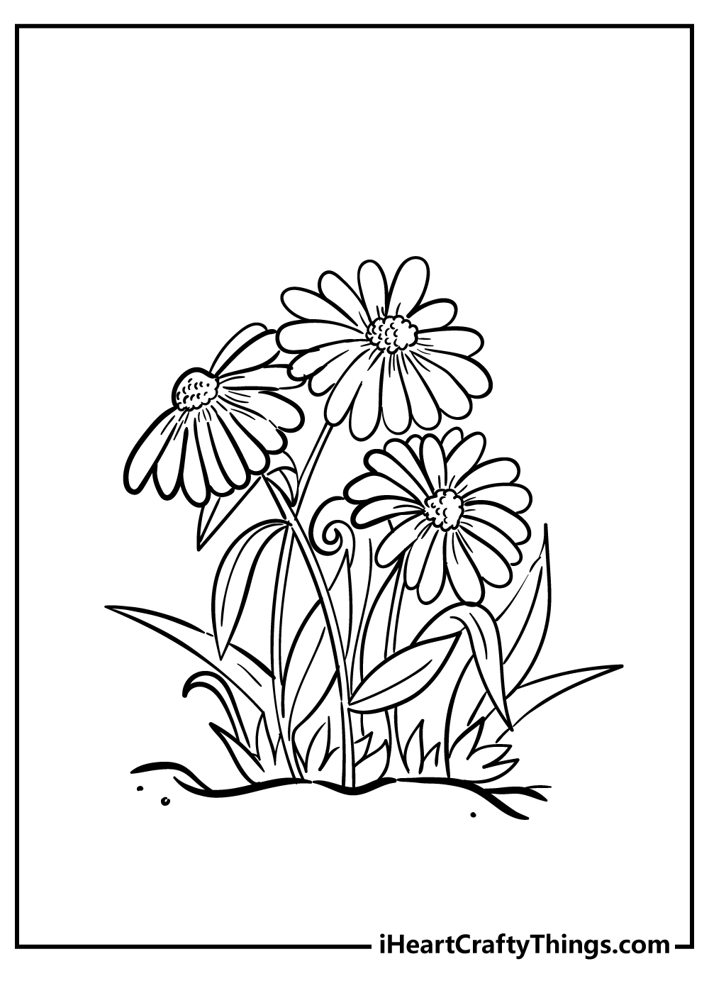 Printable Daisy Coloring Pages (Updated 2022)